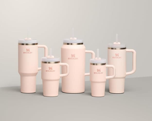 Stanley Quencher H2.0 Tumbler with Handle and Straw 30 oz | Flowstate 3-Position Lid | Cup Holder Compatible for Travel | Insulated Stainless Steel Cup | BPA-Free | Rose Quartz 2.0 thumbnail 7