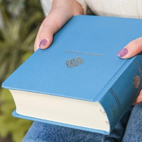 Biblia Católica de apuntes, Tapa dura/tela, Azul, Comfort Print (Spanish Edition) thumbnail 9