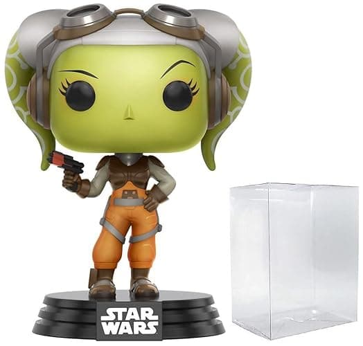 Funko POP Star Wars: Rebels - Hera Syndulla Vinyl Figure (Bundled with Compatible Box Protector Case), Multicolored, 3.75 inches - Image 1