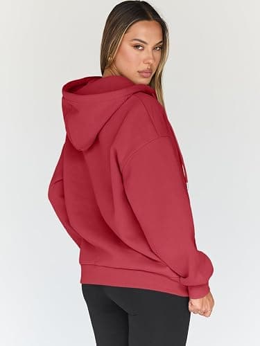 Trendy Queen Womens Zip Up Hoodies 2026 Oversized Sweatshirt thumbnail 4