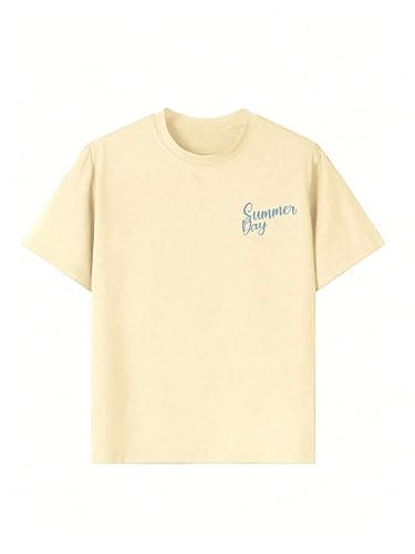 SOLY HUX Girl's Short Sleeve Graphic Tees Crew Neck Beach Tops Casual Summer T-Shirts thumbnail 4