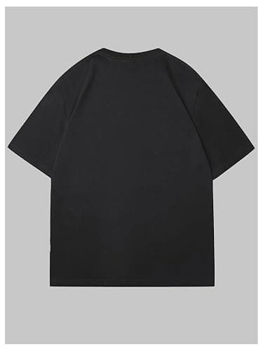 Verdusa Women's Lips Print Graphic Tees Y2k T Shirts Summer Crew Neck Vintage Going Out Tops thumbnail 2