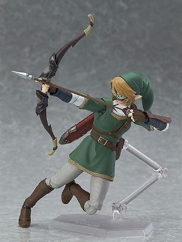 Good Smile The Legend of Zelda Twilight Princess Link (Deluxe Version) Figma Action Figure, 180 months to 1188 months thumbnail 2