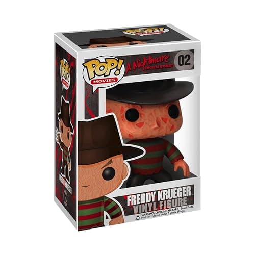Freddy Krueger #02 Nightmare on Elm Street Funko POP! Movies Figurine Bundle with HOFSM Protector Case thumbnail 2