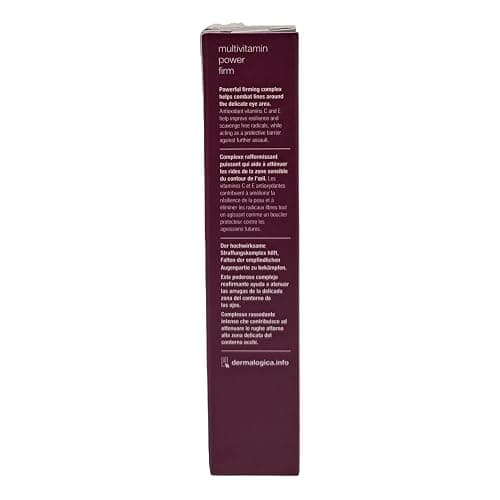 Dermalogica Multivitamin Power Firm Eye Cream for Dark Circles and Puffiness, Anti-Aging Wrinkle Firming Under Eye Treatment with Antioxidant Vitamins thumbnail 3