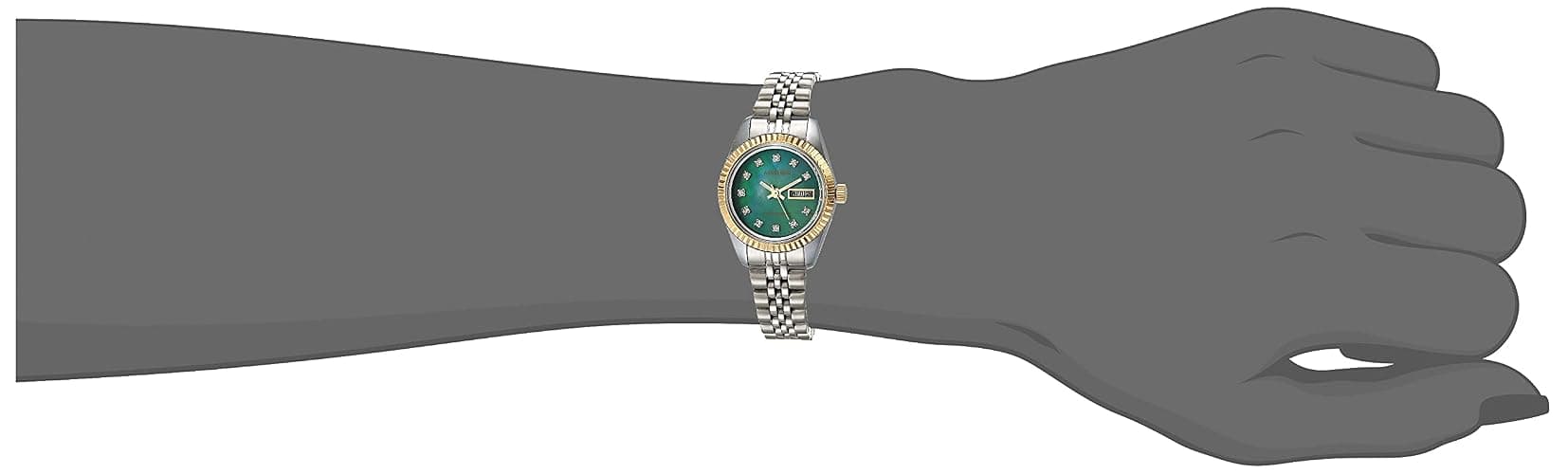 Armitron Women's Genuine Crystal Accented Bracelet Watch, 75-2475 thumbnail 5