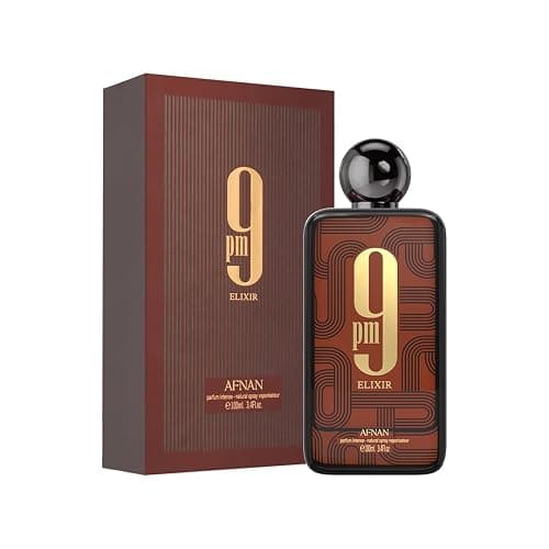 Afnan 9 PM Elixir Unisex Extrait de Parfum, 3.4 Fl. Oz thumbnail 3