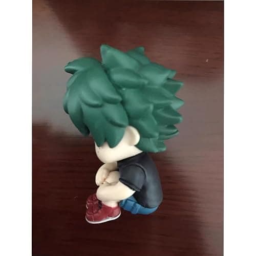 YLQANONG MHA Midoriya Izuku Figures Todoroki Shouto/Uraraka Ochako Anime Figure Statues PVC Anime Action Figurine 2.36IN thumbnail 7