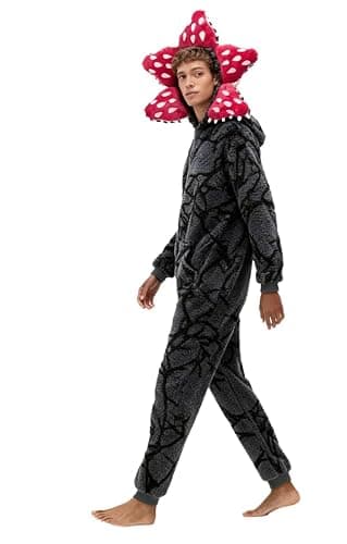 ANIUNITUME Demogorgon Onesie Adult Jumpsuit, One Piece Pajamas for Women thumbnail 3