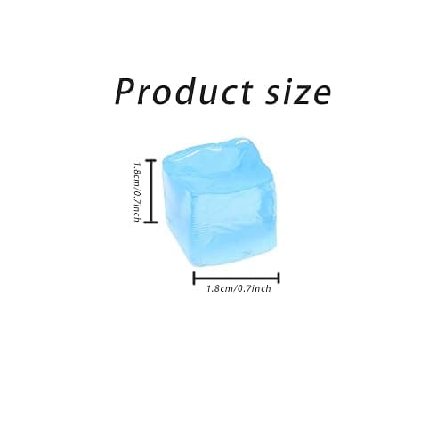 MAIKAOZAI 10Pcs Squishy Cube,Stress Balls for Adults, Fidget Sensory Toy, Cube for Anxiety Relief, Soft & Durable Squishy Fidget Toys for Office & Home thumbnail 3