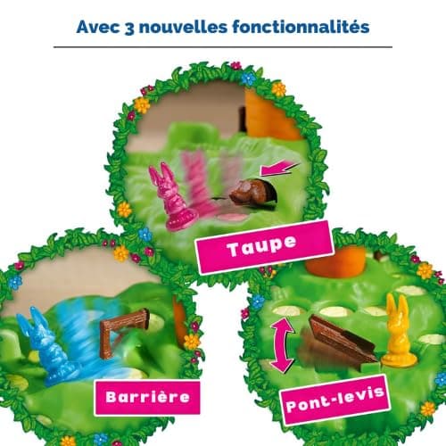 Ravensburger - Croque Carotte - Jeu de Société Rigolo - Jeu pour Famille avec Enfants - Course de Lapins Amusante - 2 à 4 Joueurs dès 4 Ans - 22223 - Version française thumbnail 5