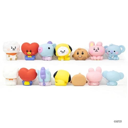 Hamee LINE Friends BT21 (Baby) [Surprise Capsule Series] Cute Water Filled Squishy Toy [Birthday Gift Bags, Party Favors, Gift Basket Filler, Stress Relief Toys] - 1 Pc. (Mystery - Blind Capsule) thumbnail 7