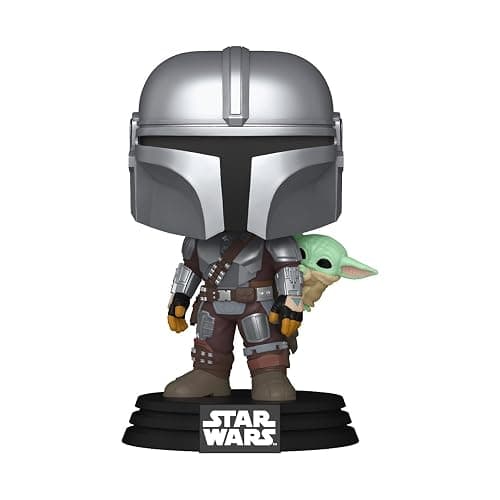 Funko Pop! Star Wars: Mandalorian & Grogu - The Mandalorian with Grogu - Collectable Vinyl Figure - Gift Idea - Official Merchandise - Toys for Kids & Adults - Star Wars Fans thumbnail 3