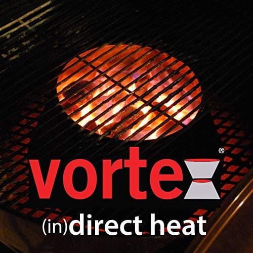 VORTEX (IN) DIRECT HEAT for Charcoal Grills, Medium Size - For Weber Kettle 22 26.75 WSM Smokey Mountain XL Kamado XL Big Green Egg thumbnail 8