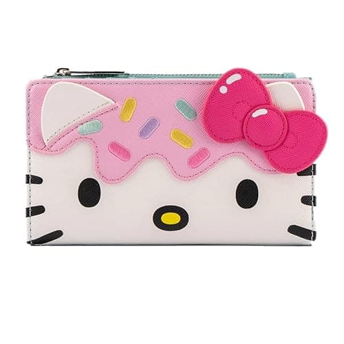 Loungefly Sanrio Hello Kitty Cupcake Faux Leather Flap Wallet - Image 1