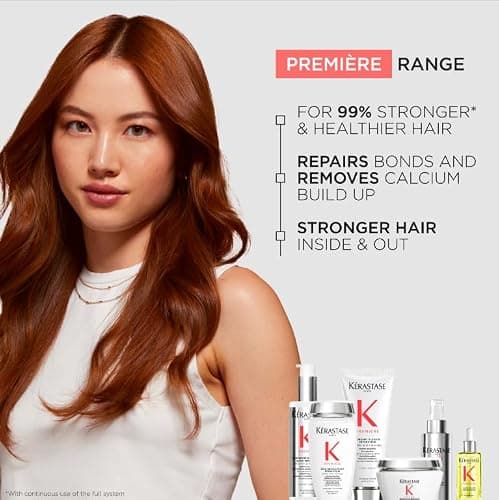 Premiere Strengthening Pre-Shampoo, Shampoo, and Mask Set for Damaged Hair - Strengthening & Smoothing, For Breakage & All Damaged Hair Types, Removes Buildup and Decalcifies with Citric Acid thumbnail 8
