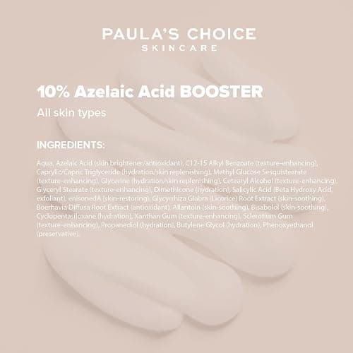 Paula's Choice 10% Azelaic Acid BOOSTER - Behandlung Reduziert Pigmentflecken, Pickelmale & Unreine Haut - mit Azelainsäure & Salicylsäure - Alle Hauttypen - 30 ml thumbnail 6