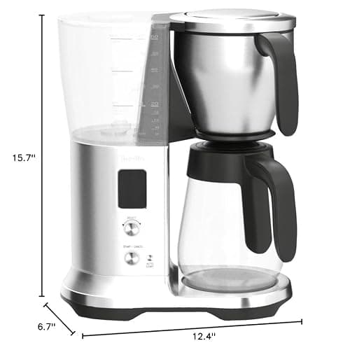 Breville BDC400BSS Precision Brewer Drip Coffee Maker, Brushed Stainless Steel, Glass Carafe thumbnail 3