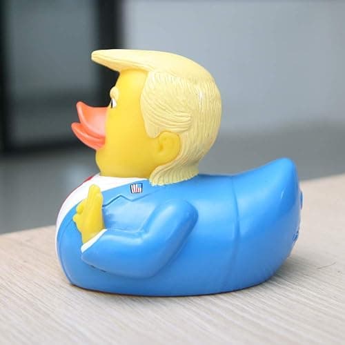 Baby Bath Toys Trump Rubber Squeak Bath Duck Baby Bath Duckies - for Kids Gift Birthdays Baby Showers Bath Time thumbnail 4