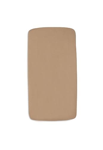 Jollein Lot de 2 draps-Housses en Jersey - pour Berceau - Rose Sauvage - Biscuit - 40/50 x 80/90 cm - 100% Coton - Certifié Oeko-TEX thumbnail 4