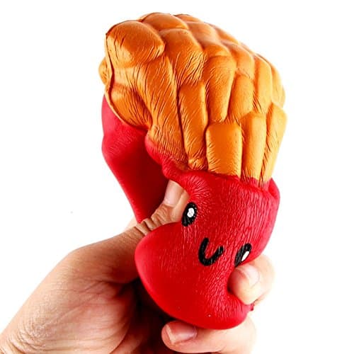 Slow Rising Squishy French Fries Toy, Cute Squeeze Toys for Kids, Easter Gifts for Girls & Boys, Sensory Fidget Squishies, Craft Kits for Ages 6-9, 8 & 10 Year Old Girl Birthday Gifts (Random One) thumbnail 4