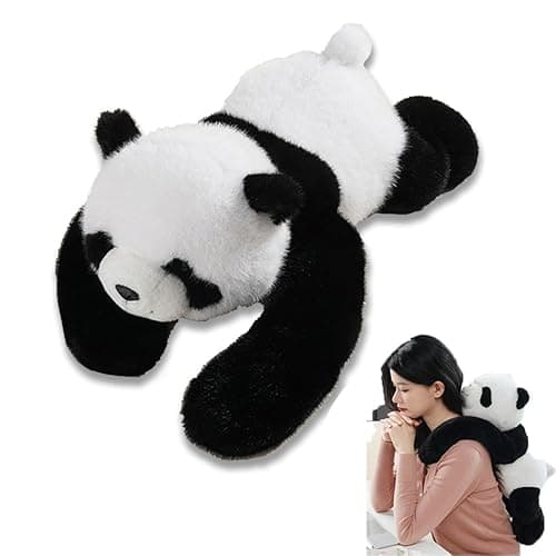 Nuyiac Weighted Plush Animals, Soft Plush Toy for Stress Relief & Calming, Cuddly Anxiety Toy (Panda, 30CM) - Image 1