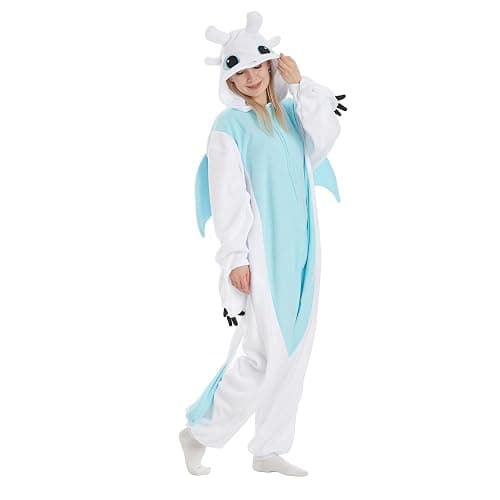Teahain Adult Onesie Animal Pajamas Unisex Cute Sleepwear Halloween Party Cosplay Costumes thumbnail 5