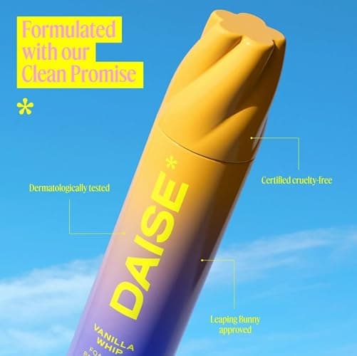 DAIS~E Foaming Body Wash – Vanilla Whip Scent, Luxurious Whipped Foam Cleanser, Hydrating & Gentle Body Wash for All Skin Types, 8.8 oz / 250 mL thumbnail 5