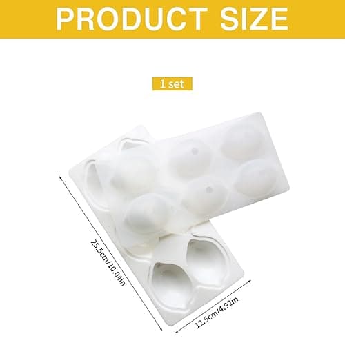 Silikonform,Brotbackform,Silikon Backform,3d Lemon Shape Fruit Silicone,Shape Brownies Cake,3D Backformen DIY Mold,Zitronenform Silikon,für Muffins,Cupcakes,Kuchen,Pudding,Eiswürfel und Gelee thumbnail 4