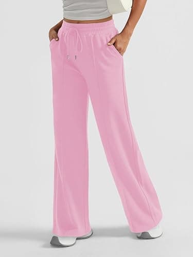 AUTOMET Womens Wide Leg Sweatpants Baggy Lounge Travel Pants Fall Fashion Outfits 2025 Winter Clothes Joggers thumbnail 3