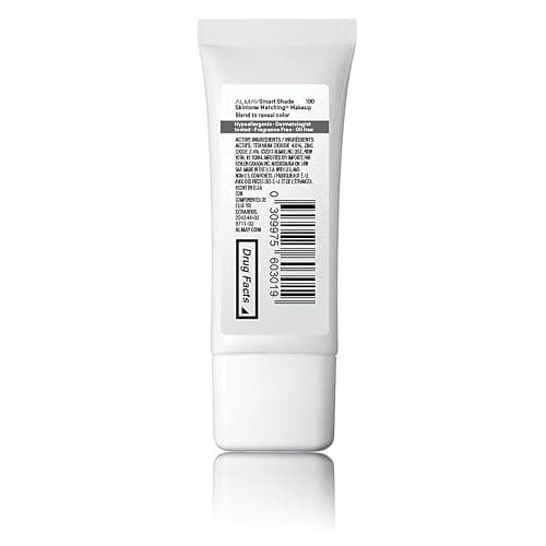 Almay Skintone Matching Foundation, Smart Shade Face Makeup with SPF 15, Hypoallergenic, Oil-Free, Dermatologist-Tested, 100 My Best Light, 1 fl oz thumbnail 2