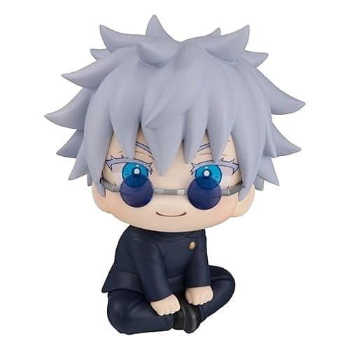 Puruuige 2pcs Fushiguro Megumi Figures Anime Q Version Fushiguro Megumi Figurine 3.93'' Look Up Pose Model Statue PVC Cute Cake Topper Decoration thumbnail 9