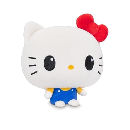 Teeturtle Cloudheads Hello Kitty Plush - 5-Inch Official Sanrio Stuffed Animal with Embroidered Details - Soft Cuddly Plush Toys for Kids, Teens, and Adults thumbnail 3