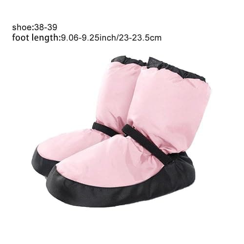 Ballettstiefel, Erwachsene -Ballett-aufwärmstiefel, Tanzstiefel, Warme Ballettstiefel, Tanzschuh, Winterstiefel, Aufwärm-Trainingsschuhe thumbnail 3