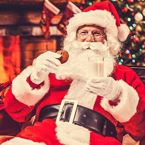 Sumind 2 Pcs Fake Pregnancy Belly Costume, Inflatable Santa Claus Belly Prop with Adjustable Strap for Halloween Christmas thumbnail 5