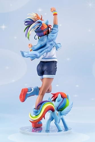 Kotobukiya My Little Pony Bishoujo Rainbow Dash 1/7 Scale PVC Painted Complete Figure thumbnail 3