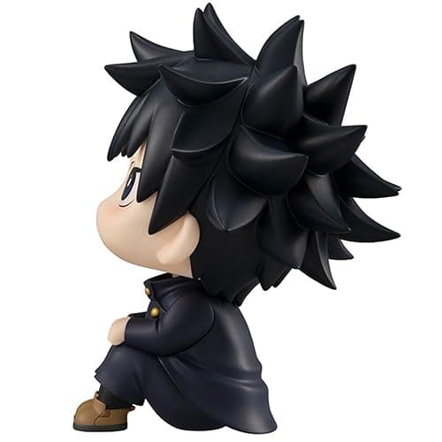 Puruuige Fushiguro Megumi Figure Anime Megumi Figurine 3.93'' Look Up Pose Model Statue PVC Cute Cake Topper Decoration thumbnail 5