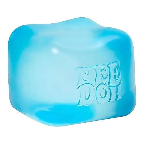 Nice Cube Glow Sensory Cube Toy, TPR Fidget Cube & Glow In Dark Block, for Home Desktop Classroom Office Daily Play, Soft Handheld Squeeze Toy for Kids Adults Relaxation - Image 1