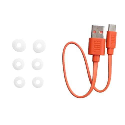 JBL Vibe Beam - True Wireless JBL Deep Bass Sound Earbuds, Bluetooth 5.2, Water & Dust Resistant, Hands-free call with VoiceAware, Up to 32 hours of battery life (White) thumbnail 4
