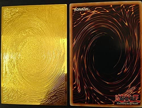 Blue-Eyes Ultimate Dragon Gold Metal Yugioh Card thumbnail 2