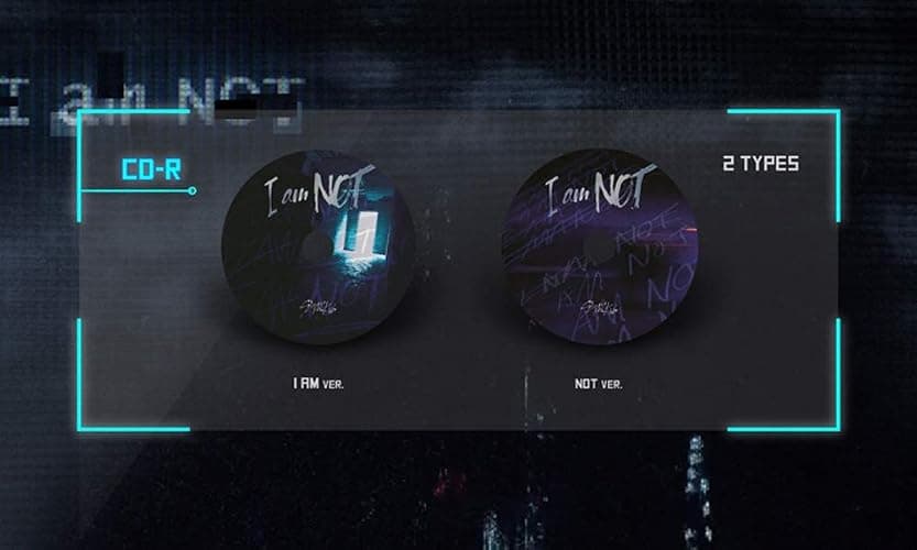 STRAYKIDS SKZ : I am Not (I am Version) The 1st Mini Album CD-R+Cover+Photobook+3 Photocards thumbnail 4
