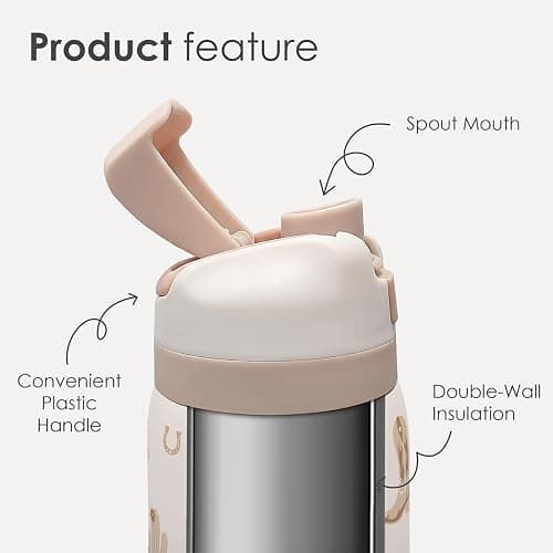 Cowgirl Insulated Stainless Steel Water Bottle with Straw for Sports and Travel, 32oz, Gifts for Women Girls Friends Teens Birthday Christmas thumbnail 3
