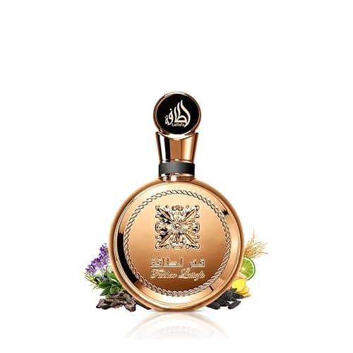Lattafa Fakhar Gold Extrait - Floral, Amber, Woody - Eau de Parfum Long-Lasting Fragrance for Unisex, 3.40 Ounce / 100 ml thumbnail 2