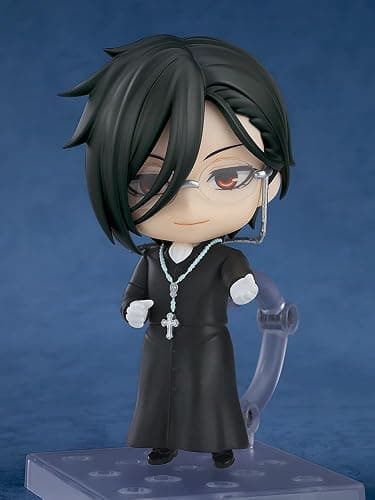 Good Smile Arts Shanghai Black Butler: Boarding School Arc - Sebastian Michaelis (Sapphire Owl Ver.) Nendoroid Action Figure thumbnail 2