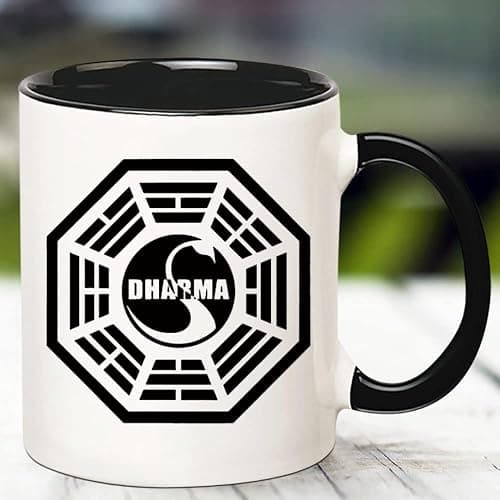 Fonhark - Dharma Initiative Lost TV Show Mug, 11 Oz Novelty Coffee Mug/Cup thumbnail 2