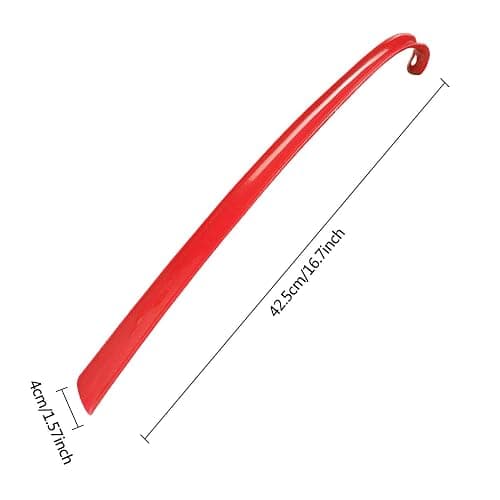 Long Handled Shoe Horn Flexible Shoes Accessories Shoehorns Lazy | Shoe Helper Shoe Horns Wear Helper Seniors Men Women Kids Adults Long Handle Horn Flexible Accessories Easy thumbnail 4