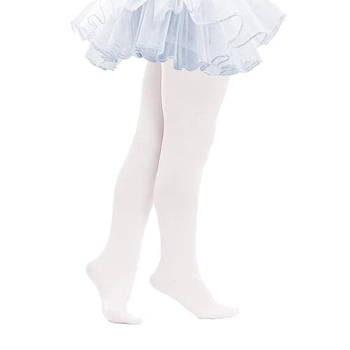 THMEVOK Ballet Tights for Girls - Ultra Soft Elastic Footed Tights for Toddler Girls - Warm Stockings thumbnail 2