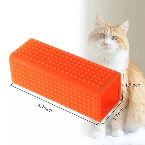 Pet Hair Remover for Furniture and Carpets - Rubber Brush Roller for Sofas and Hollow Cleaner thumbnail 2