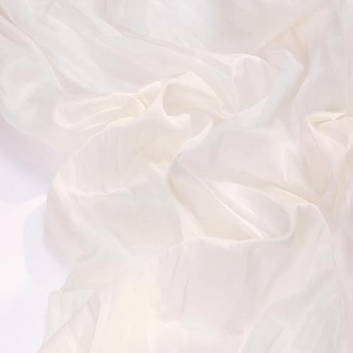 Socomi Ivory White Cheesecloth Table Runner Fall Thanksgiving Boho Rustic Gauze 120 inch 10FT Cheese Cloth Runner for Wedding Party Baby Shower Birthday Home Decor Holiday Decorations thumbnail 3