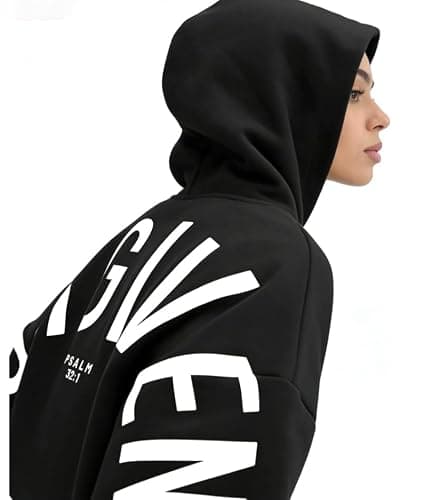 GOTHPICKUS Unisex Y2K Vintage Slogan Oversized Hoodie Retro 2000s Streetwear Casual Edgy Pullover for Daily Outfits thumbnail 6